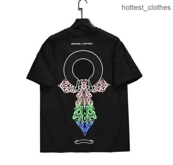 

Men's T-shirts Luxury Fashion t Shirt Ch Brand Chromes Tees Designer Women Sanskrit Couple T-shirt Sweatshirt Horseshoe Flower Heart Nxl4 3 ZRTP, In25