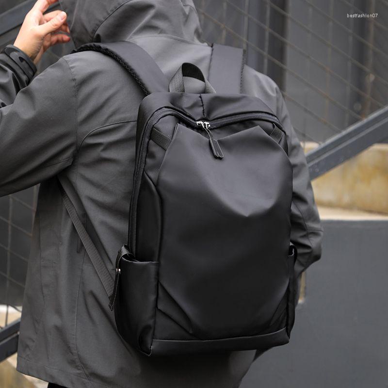 

School Bags Usb Charging Backpacks 2023 Fashion Trend Backpack Outdoor Travel Large Capacity Men Women Business Computer Bag, Black
