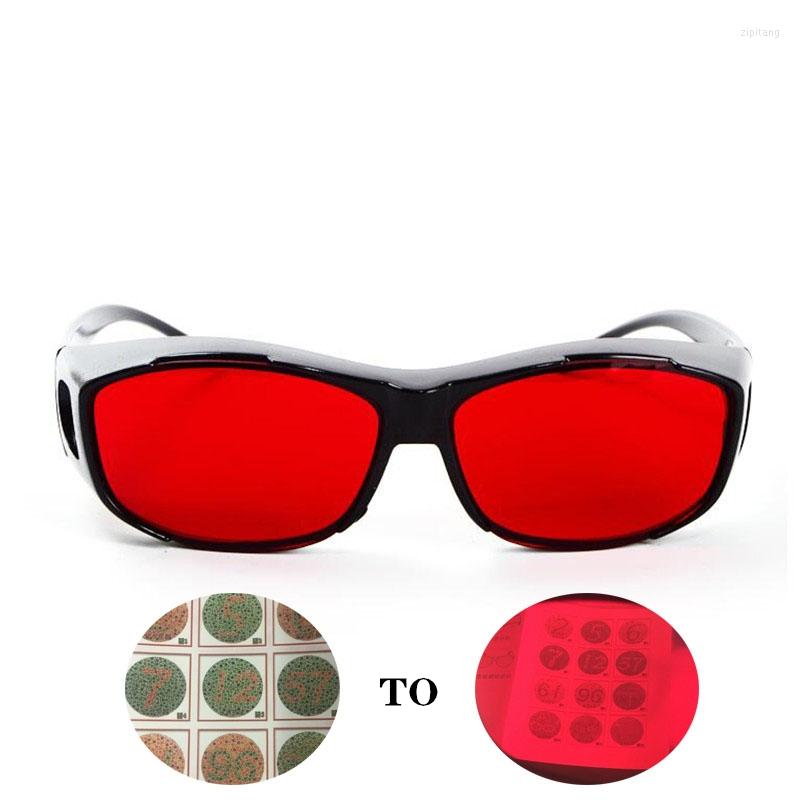 

Sunglasses Color-blindness Glasses Men Women Designer Color Discrimination Correction Color-blind Card Test Driver's License