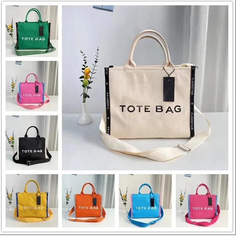 

Designer The Tote Bag Women Handbag Shoulder Bag Jacobss Mini Leahter Jocobs Canvas Crossbody Shopping Luxury Fashion Totes Bag Black Large Marc Handbags Purse 33CM, Pink