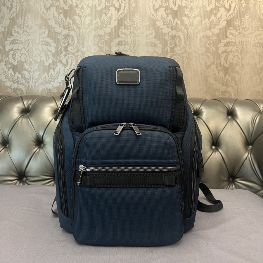 

Summer new Mens Alpha Bravo backpacks black blue tumi outdoor backpack sport bags computer handbags 232789 J8SR#