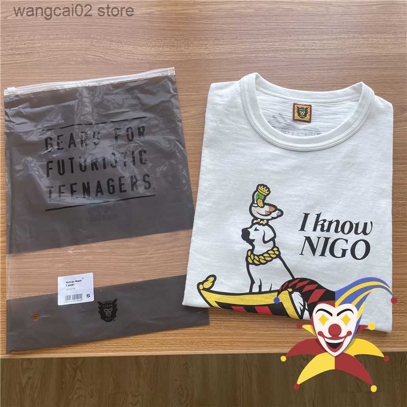 

Men's T-Shirts 2022ss Human Made T-shirt Men Women T Shirt Top Tees T230602