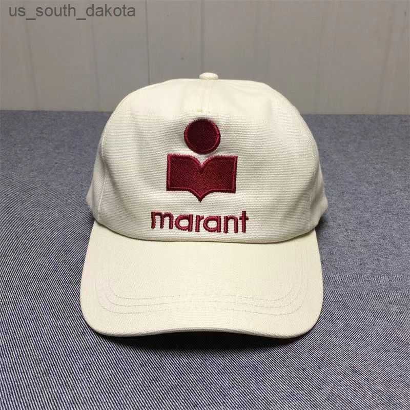 

Classic Ball Caps Top quality marant cap canvas featuring men baseball cap dust bag fashion women hats mar ant L230523, As pic 1