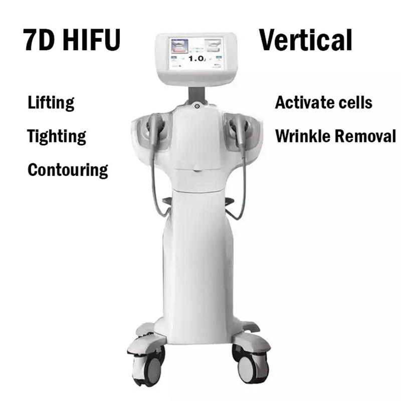 2023 Hot Sell Other Beauty Equipment Professional 7D Hifu Machine Functions with Facial lif Skin Tightness Body Slimming Items with 7 Cartridges-image-825992617
