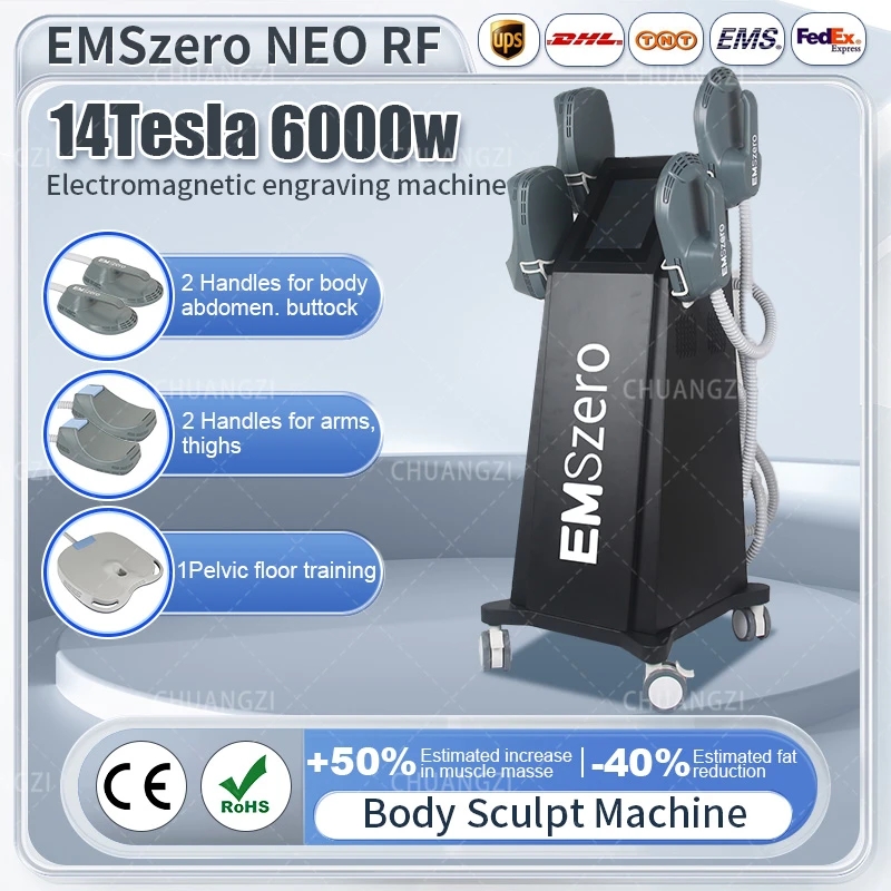 

14 Tesla EMSZERO NEO Slimming Body Sculpting Machine Nova EMS Electro Stimulation Body Muscle Sculpt Butt Build Neo 2023
