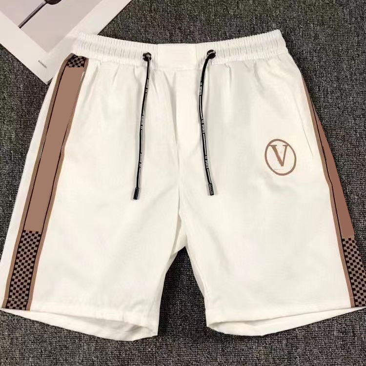 

Summer Mens Shorts Designer Man Short Pants Beach Bottoms Swimwear Unisex Pant High Quality Aian Size -3XL, White