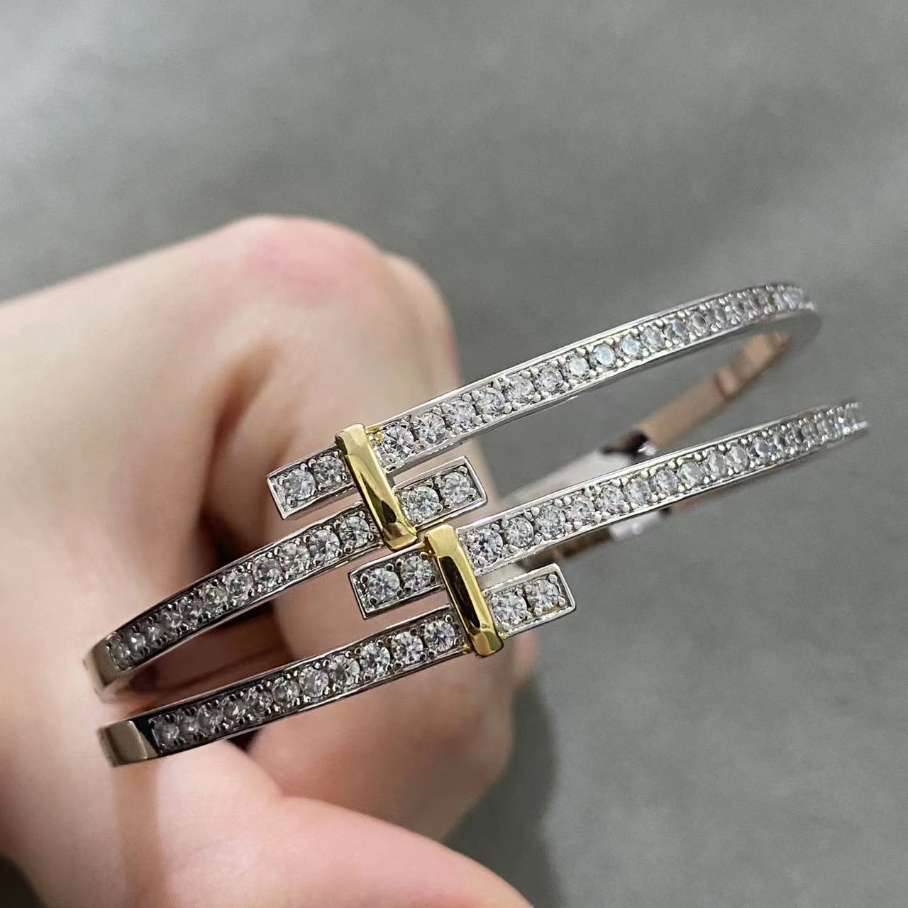 heart arrow necklace bracelet rings spiral wound rings bangle Narrow Wide with gift box-image-872839943