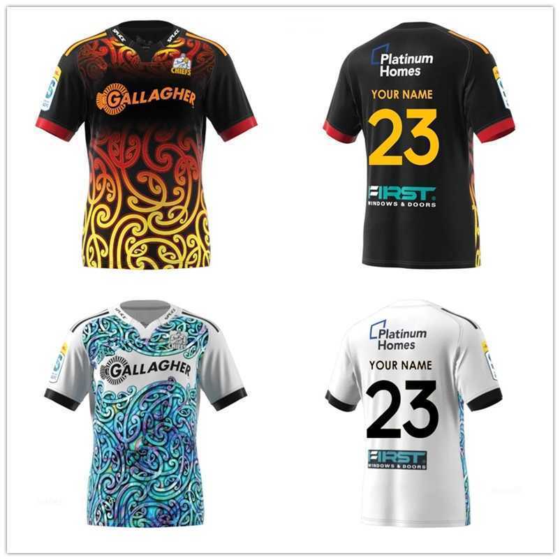 

Men's T-Shirts 2023/2024 Chiefs Super Rugby HOME Away Jersey size S-M-L-XL-XXL-3XL-4XL, No name no number