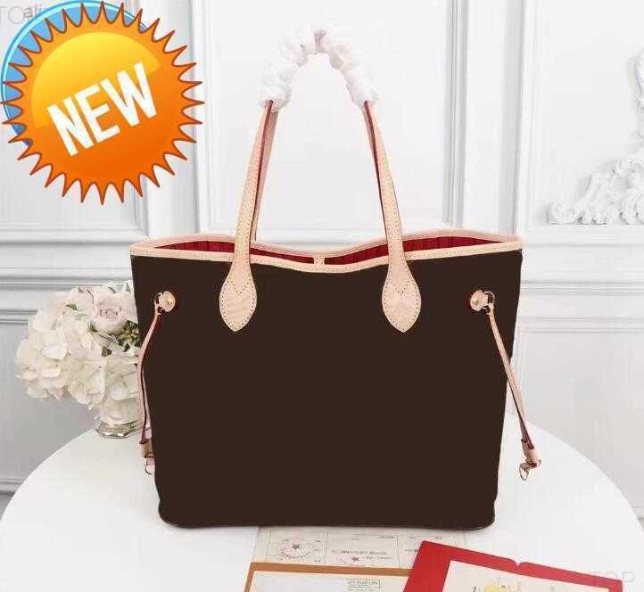 

Hot Women Handbag Brown Flower Tote Bags Shopping Bag Shoulder Crossbody Purse Fashion Genuine Leather Large Capacity Classic Lette, Brown flower(lining rose red)