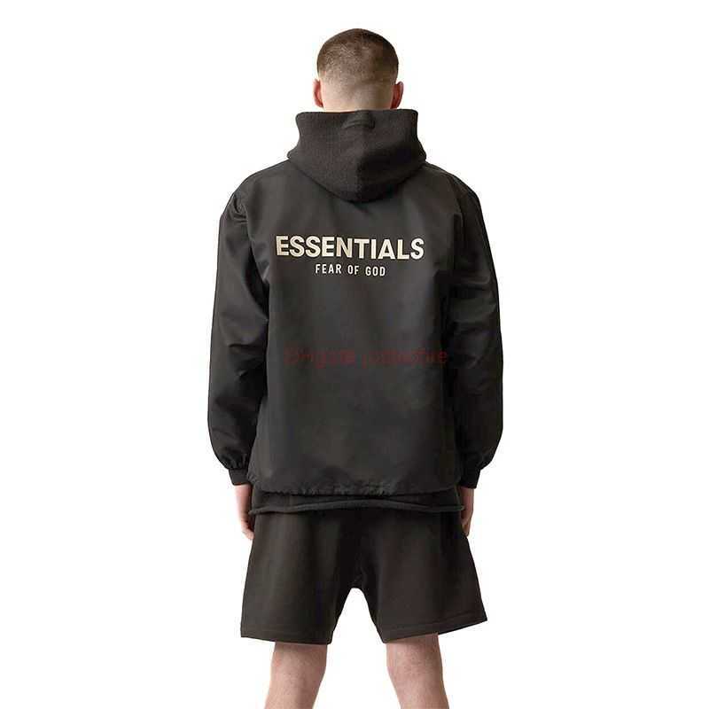 

ESS Designer Clothing Fashion Casual Coats Fears Of God High End Oem Essen Niche Zipper Trendy Brand Fog High Street Coach Jacket Highend Hooded Jacket windbreaker sp, Shipping fee