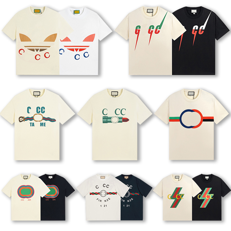 

Designer T-shirts Mens Tees Women Short Sleeve Man T-shirt Animal Photographic Tees with Letters Woman T Shirts Couples wear it in summer Asia M-3XL, 25