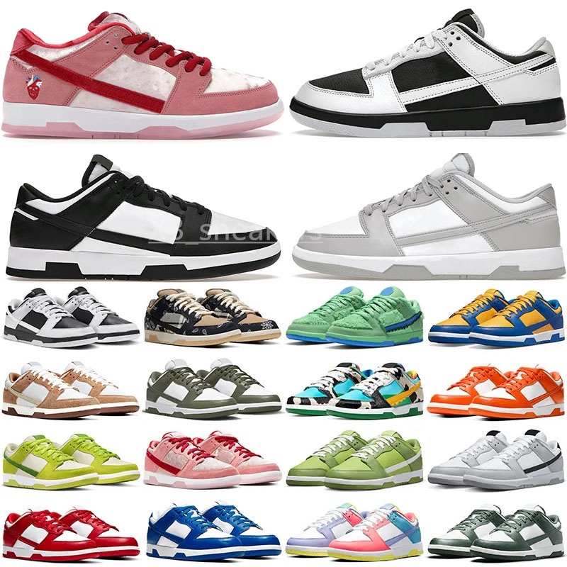 

New sb Running Shoes Women dunky Sneakers Trainers Sports Black White Panda Photon Dust Kentucky University Red Green Brazil Low Chicago Outdoor Mens Womens x62, Color 2