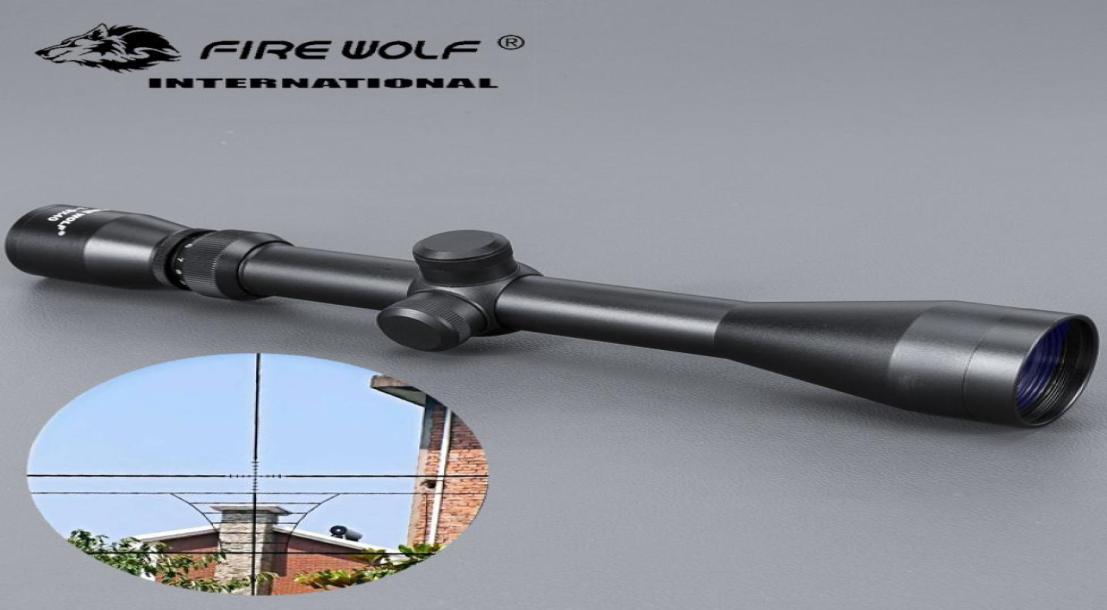 

FIRE WOLF 39x40 Rifle Outdoor Reticle Sight Optics Sniper Deer Scopes Scope Red Dot Hunting9946137