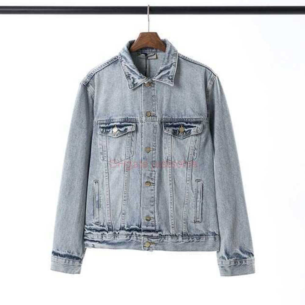 

ESS Designer Clothing Fashion Casual Coats Fears Of God Fog Double Line Essen Washed Casual Denim Coat Jerry Same Jacket windbreaker sports Denim Outerwear 2025, Shipping fee