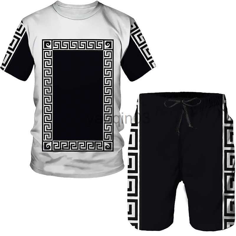 

Men's T-Shirts 2023 Summer New Fashion Men's T-shirts/Shorts/Two Piece Sets Couple Outfits Casual Streetwear Clothes Hip Hop Men's Tracksuit J230602, Ss-6