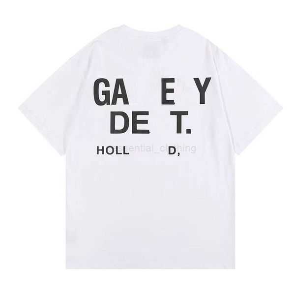 

2023 Tees Galleryse t Shirts Depts Mens Polos Women Designer T-shirts Galleryes Cottons Depts Tops Man s Casual Shirt Luxurys Clothing Clothes 65ttc