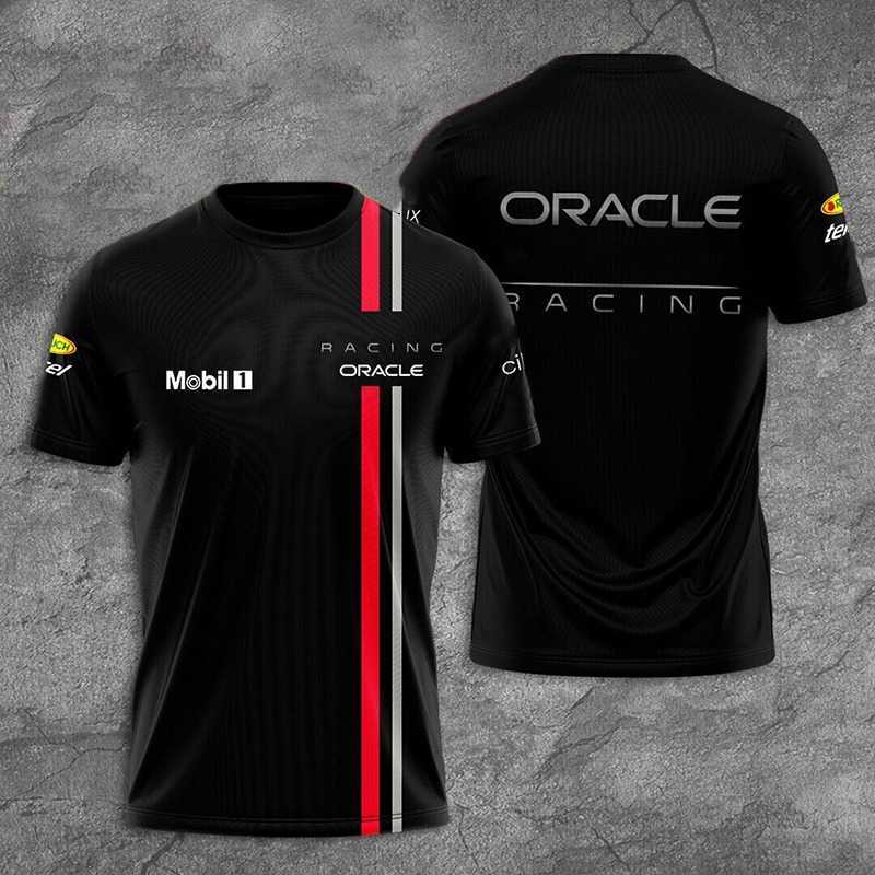 

2023 Summer Men's Short Sleeve t Shirt T-shirts F1 Racing Team Formula One Casual Sports Breathable Loose Adult Children 3d Print 3czk