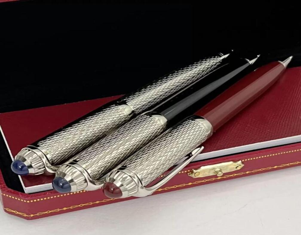 

Luxury Designer High Qualit Rollerball Pens Withs gems pen Metals With Red Box1016890