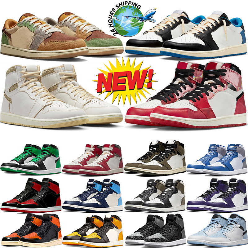 

Sp Verse 1s basketball shoes men women 1 voodoo Black Phantom Fragment Low Olive Lucky Green Hyper Royal Taxi Craft Vibrations Of Naija outdoor trainer sneaker, #38 fragment