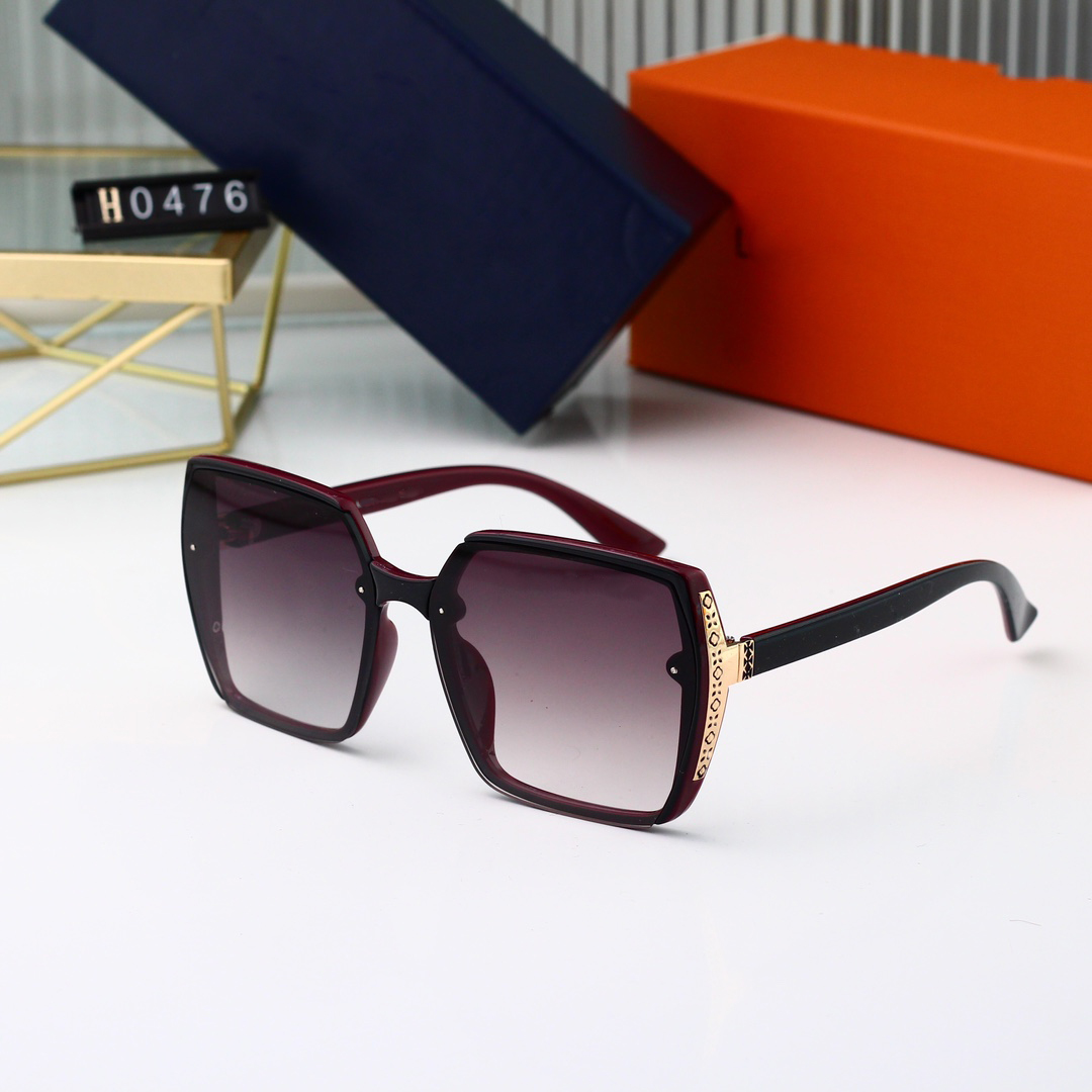 

Luxury Designer Sunglasses 0476 For Women Men Big Frame Eyewear Classic Eyeglasses Uv Protection Retro Glasses