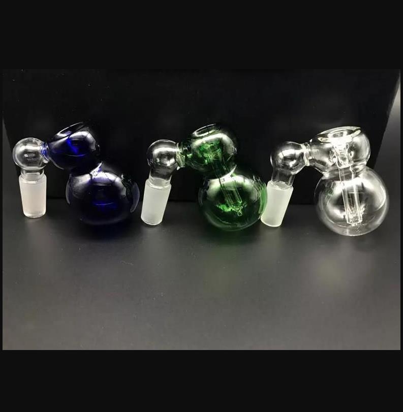 

Hookahs Color gourd adapter 14mm wholesale glass bongs accessories
