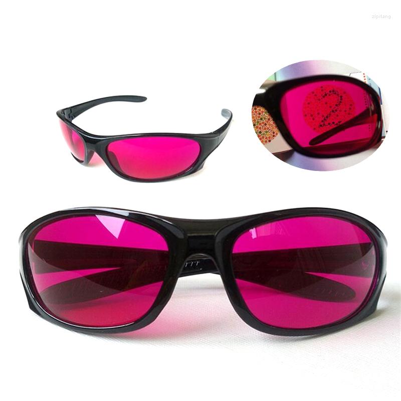 

Sunglasses Men Color Blindness Glasses Male Red Green Colorblindness Correction Color-blind Card Test Driver's License Y17
