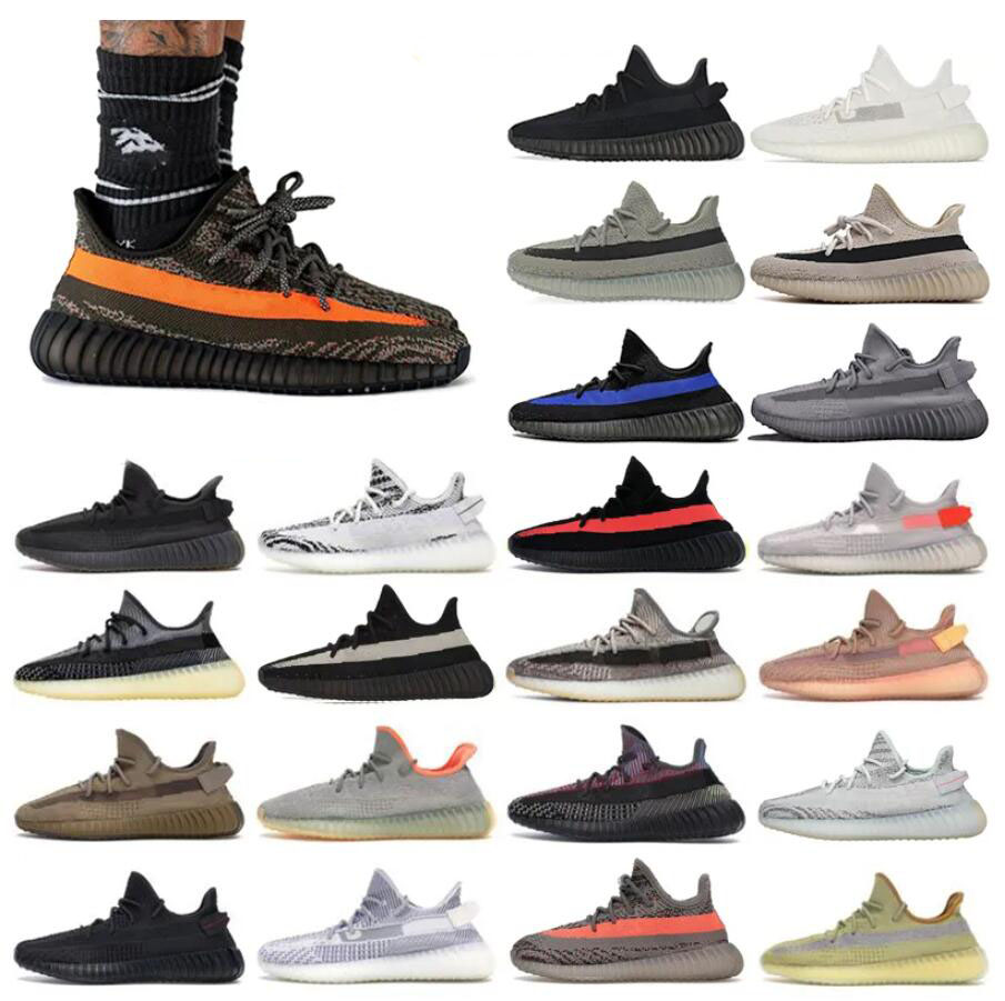 

Designer v2 Running Shoes Men Women Sneakers Zebra Onyx Bone Dazzling Blue Oreo Black Red Reflective Carbon Beluga Space Ash Natural Cinder Classic Trainers with box, 26