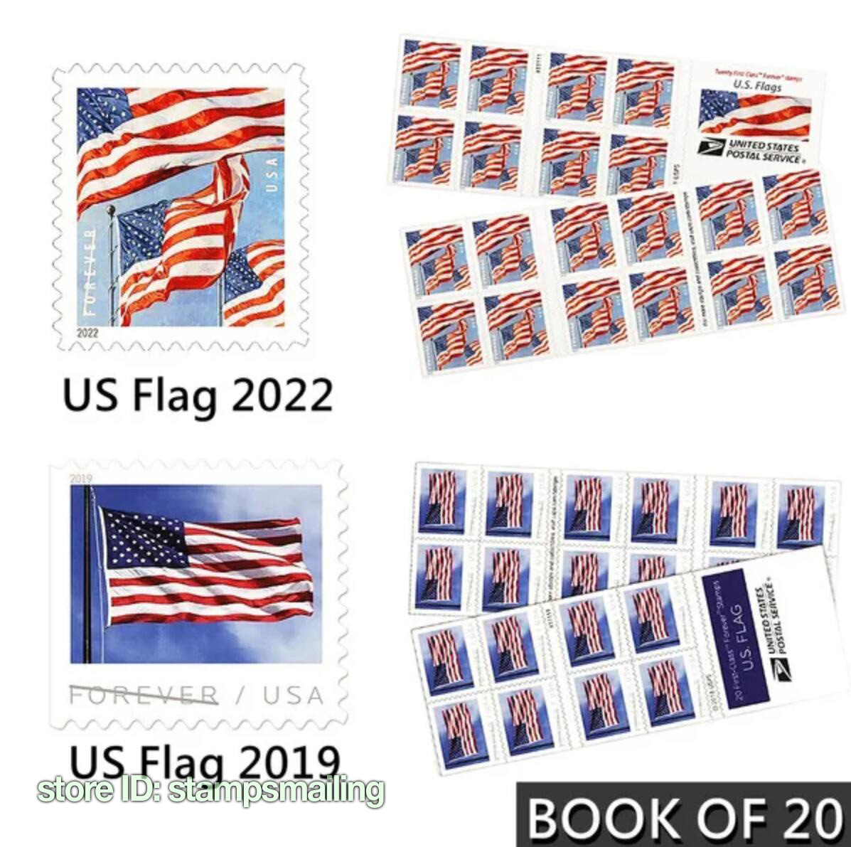 

A Flag for All Seasons - book of 20 First Class Mail Supply US Patriotism Celebration Party, Us stamps