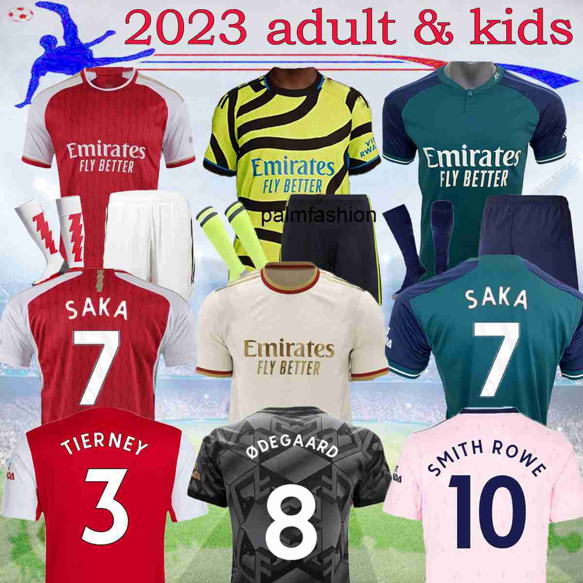 

23 24 SAKA Arsen G.JESUS soccer jerseys special edition Fans kids kit ODEGAARD THOMAS PEPE TIERNEY WILLIAN SMITH ROWE 2023 player football shirt 16-4XL, 23-24 3rd player 8