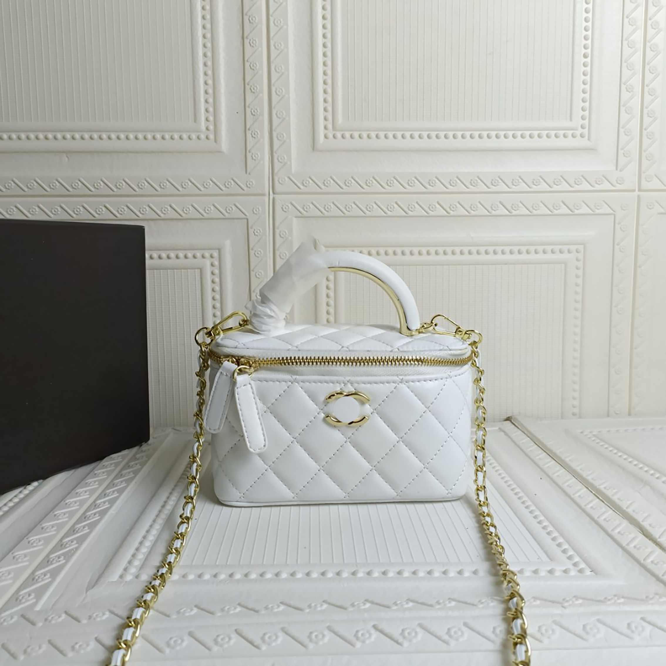

Crossbody Bags Designer Fashion Cosmetic Case Box Vanity Soft Leather Bags mini channel bags chain Handle Totes Camera Phone Designer Handbags Classic Shoulder Bag