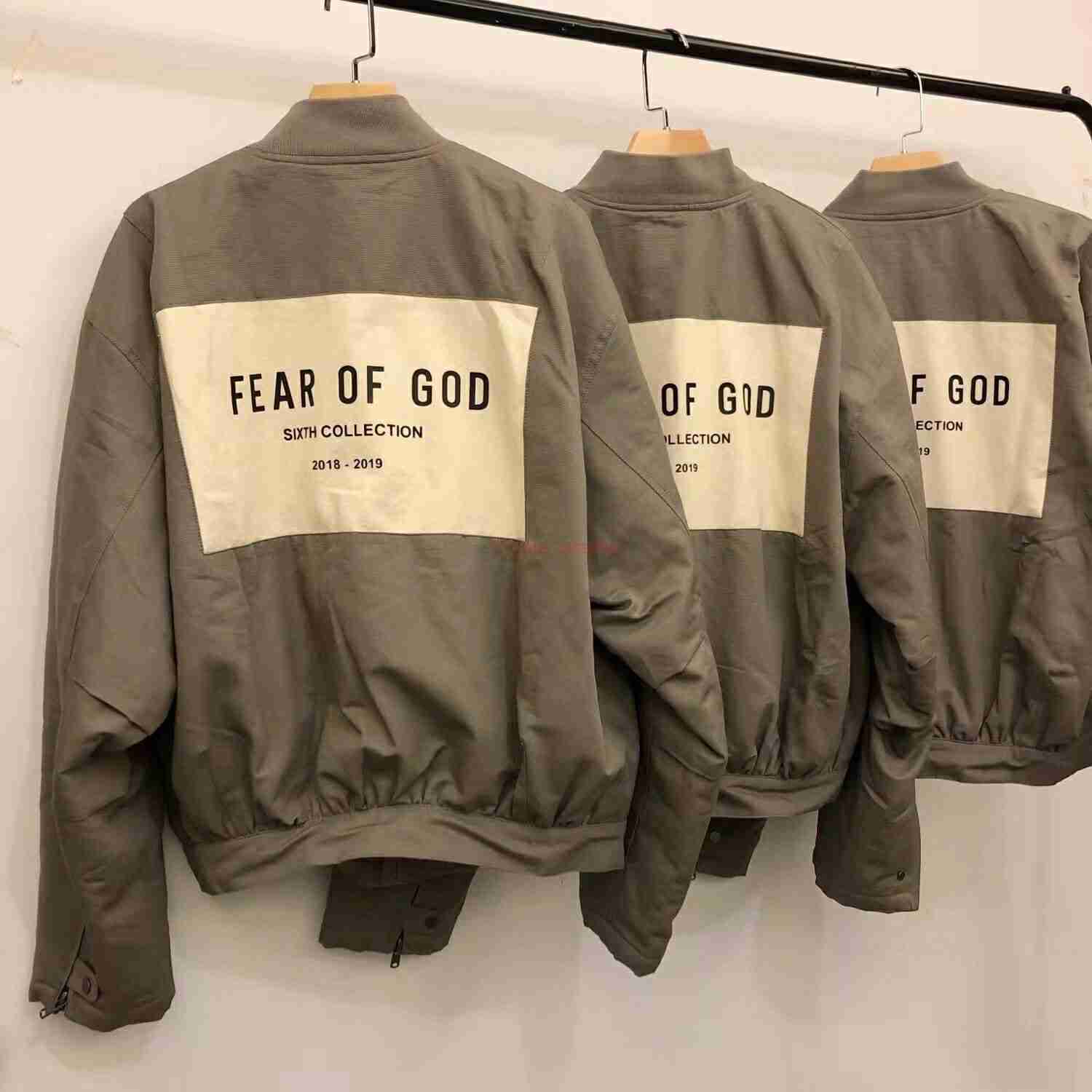 

ESS Designer Clothing Fashion Casual Coats Fog Essen Fears Of God Season 6 Mainline Coat Ma1 Taped Cotton Suit Pilot High Street Casual Jacket windbreaker sports De, Shipping fee