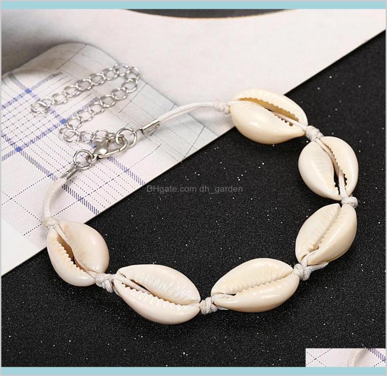 

Natural Shell Anklet Chain Women charm bracelet fashion accessories jewelry9032263