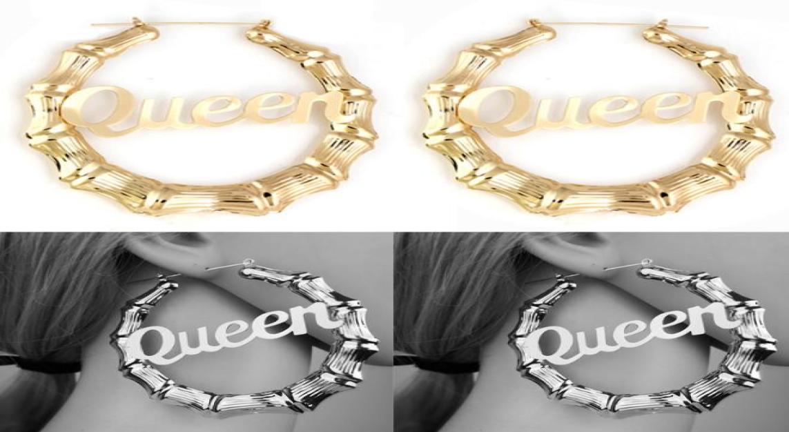 

Fashion Statement Word Name Joint Bamboo Hoop Earrings Gold Bamboo Earrings Hoops Personalized Your Fashion Your Styles Multi Styl9094642