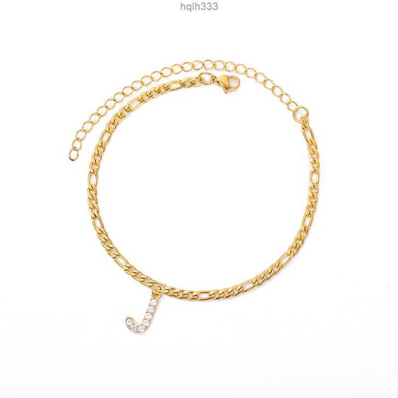 

Tiny A-z Initial Letter Anklets for Women Stainless Steel Gold Color Alphabet Cuban Link Anklet Bracelet Boho Jewelry Gift Bijou58yknk7v