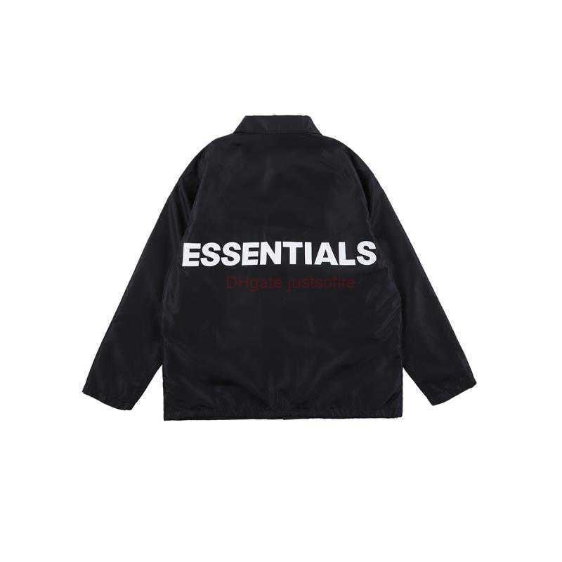 

ESS Designer Clothing Fashion Casual Coats Original Quality Month Fears Of God Season 6 Essen Coach Jacket Windbreaker Fog Plush Coat windbreaker sports Denim Outer, Shipping fee