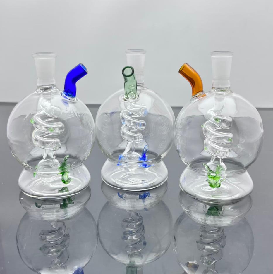 

Hookahs Classic Garden Belly Pan Dragon Style Glass Water Smoke Bottle