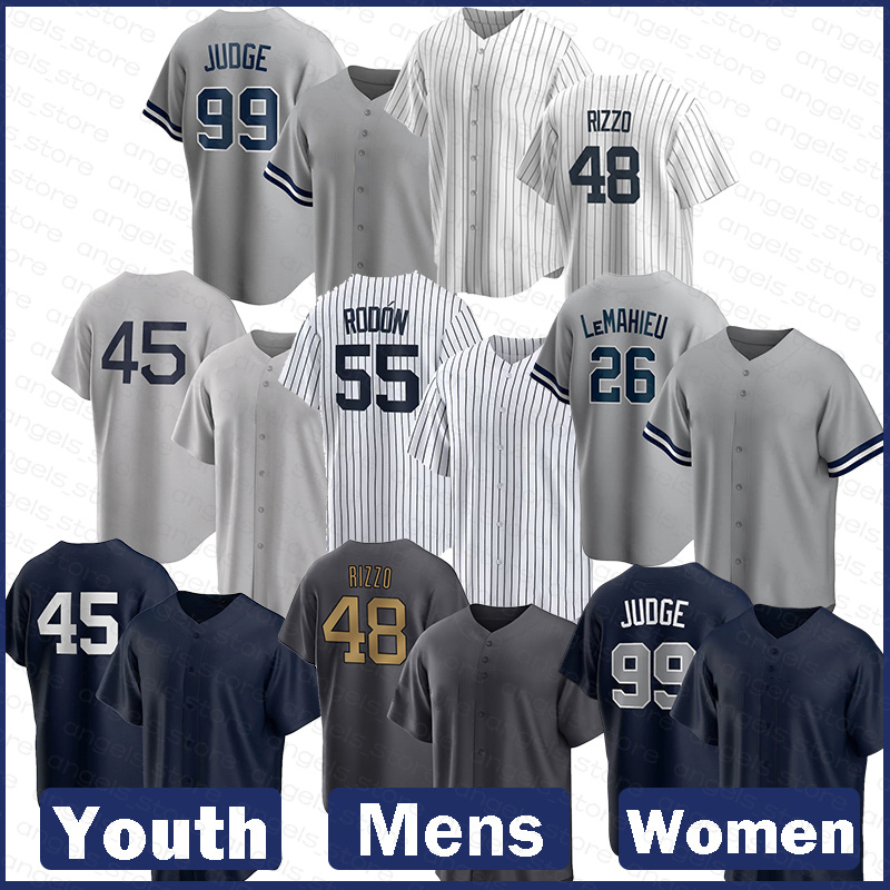 

Aaron Judge Baseball Jersey Yankees Derek Jeter New Carlos Rodon Gerrit Cole Josh Donaldson York Giancarlo Stanton Gleyber Torres DJ LeMahieu Anthony Rizzo, Have name-mens(yangji)