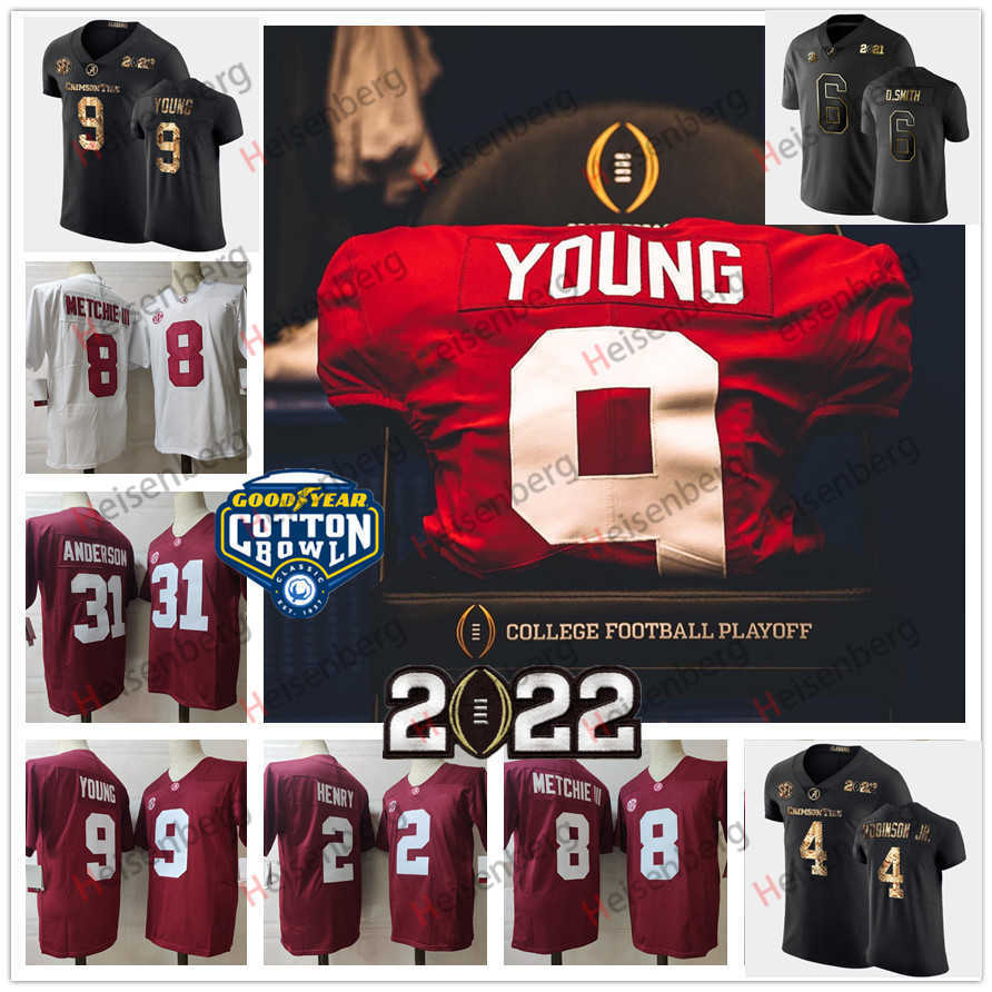 

NCAA Alabama Crimson Tide 9 Bryce Young College Stitched Football Jersey 31 Will Anderson Jersey 8 John Metchie III 4 Brian Robinson Jr. 6 DeVonta Smith 2 Derrick Henry, 31 will anderson red jersey