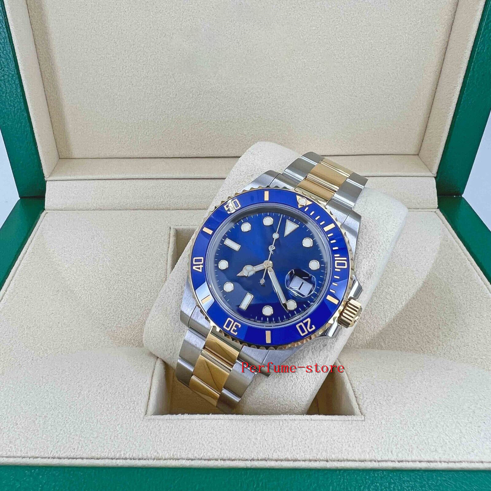 

41mm, Blue Dial, Ref# 126613lb Unworn Complete 2023 Fashion brand automatic waterproof sapphire men's watch