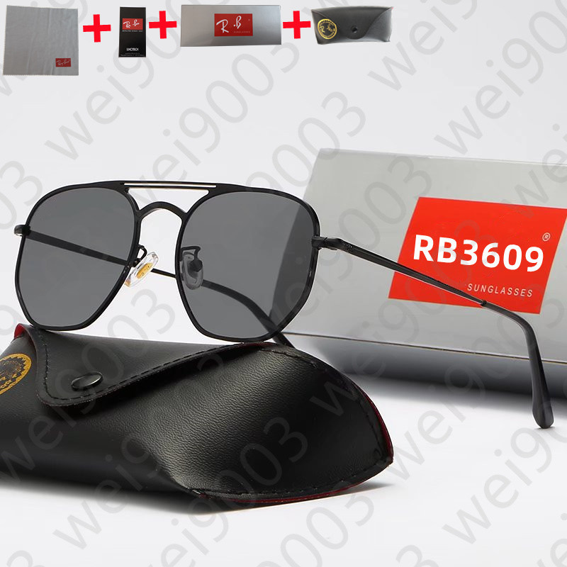 

Men RB3609 Rao Baa Classic Brand Retro women Sunglasses bans Luxury Designer Eyewear Bands Metal Frame Designers ray Sun Glasses Woman