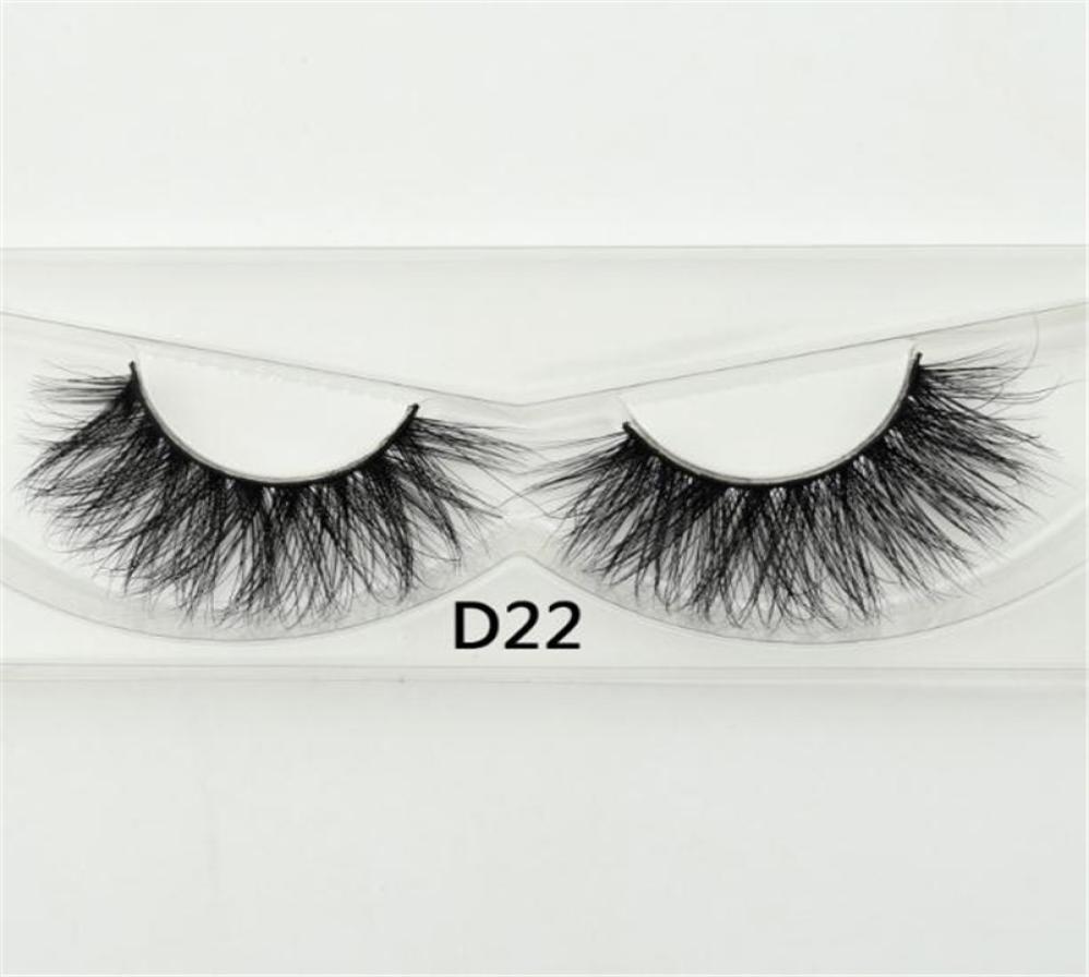 

Full Strip 3D Lashes 100 Real Mink Lash Handmade Thick Crisscross Curly Eyelashes False Eyelash D228331059