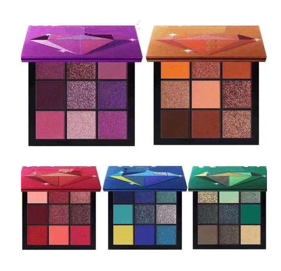 

2021 Newest Makeup Brand Beauty Palette 9 color mini eyeshadow 5 Style star colors8406090, Multi
