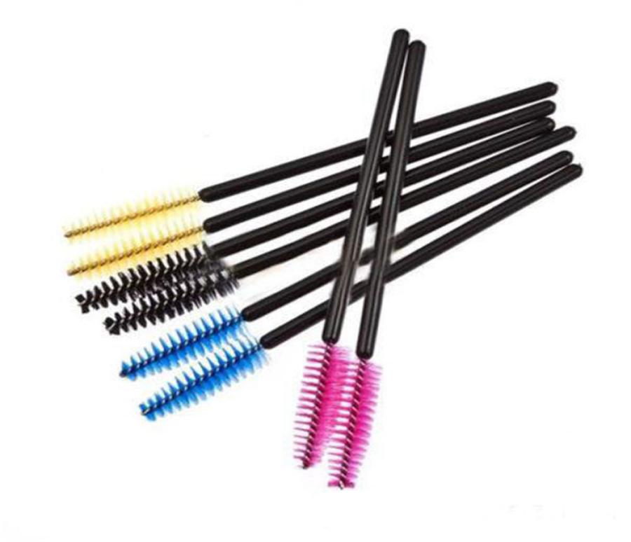 

Drop 50 pcs OneOff Disposable Eyelash Brush Mascara Applicator Wand makeup Brushes eyes care make up styling tools9585833