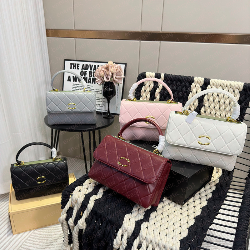 

Designer Bag Crossbody Bag Luxury Handbags High Quality Totes Bags Fashion Shoulder Bag Channel Chain Bag Clutch Flap Women Check Velour Thread Purse Double Letters
