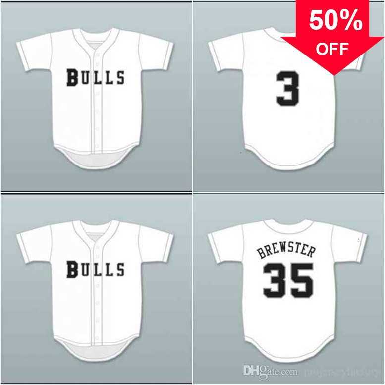 

Xflsp GlaC202 Stitched 35 Monty Brewster 1 Charley Pegler 3 Spike Nolan Hackensack Baseball Jersey Brewster's Millions Movie Baseball Jersey Mix Orde