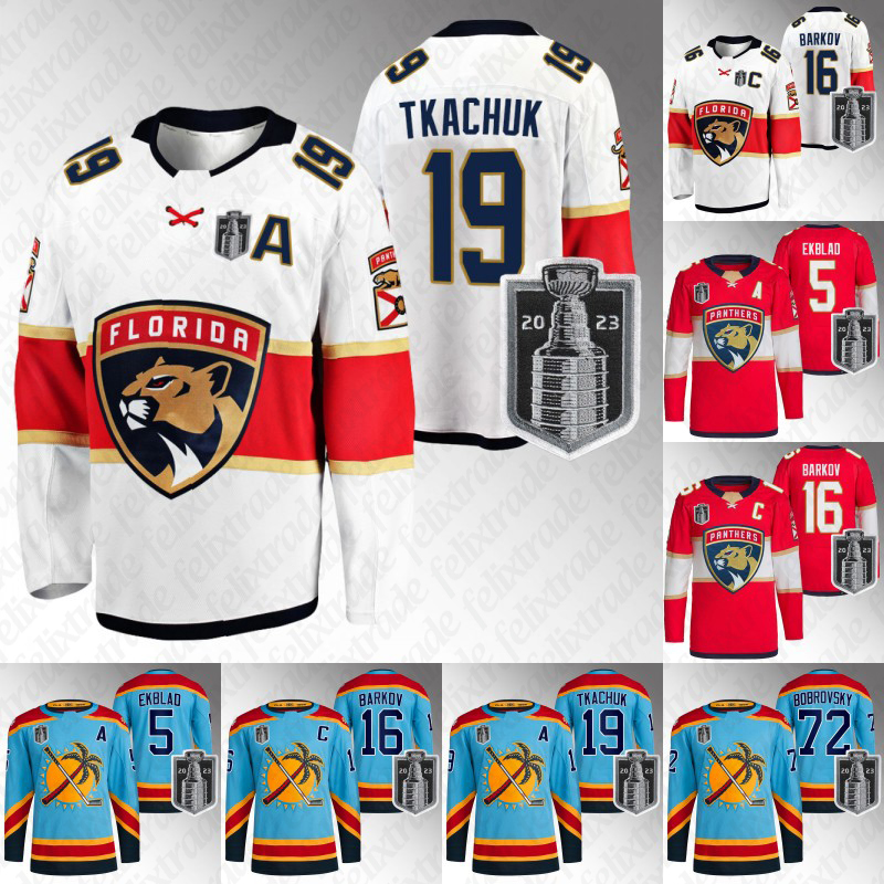 

Aleksander Barkov Florida 2023 Stanley Cup jersey Reverse Retro Matt Kiersted Matthew Tkachuk Ryan Lomberg Patric Hornqvist Brandon Montour Panthers jersey, 2023 reverse retro mens s-xxxl