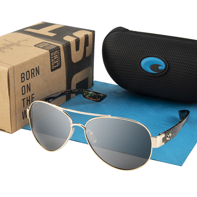 

580P Polarized Sunglasses LORETO Brand Pilot Sun Glasses for Men Male Classic Costa Driving Sports Goggles Oculos