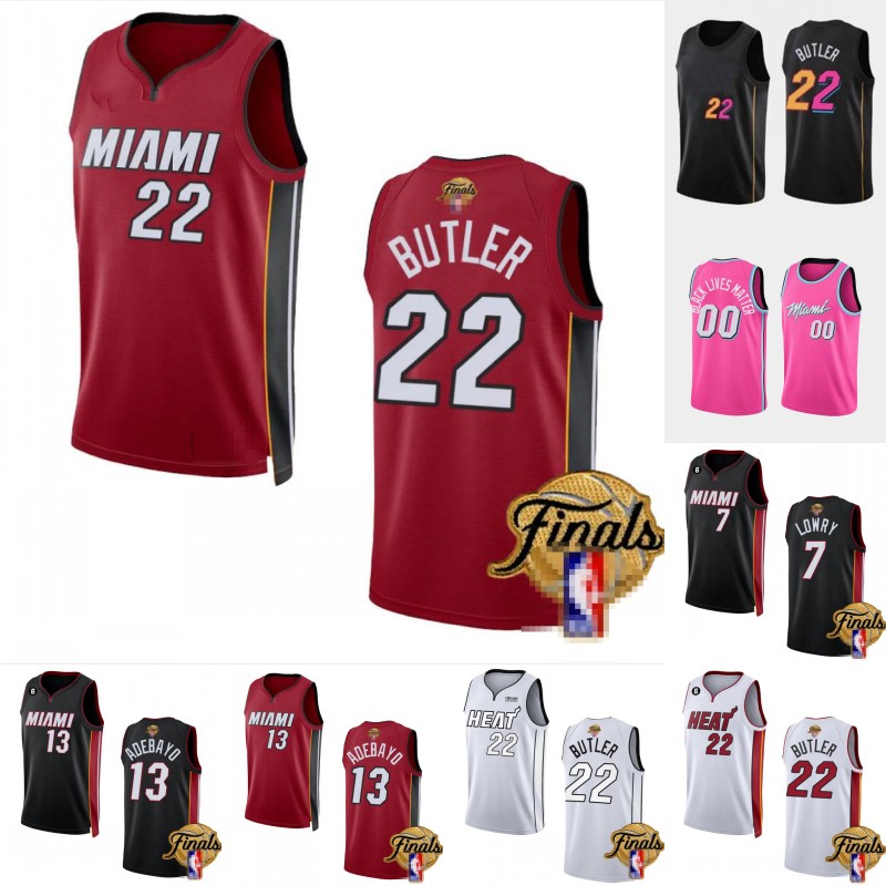 

Miamis Heats Jimmy Butler Tyler Herro Basketball Jersey Bam Adebayo Dwyane Wade Gabe Vincent Kyle Caleb Lowry Martin Kevin Love Tyler Herro 2023 Finals Jerseys, As photo 1