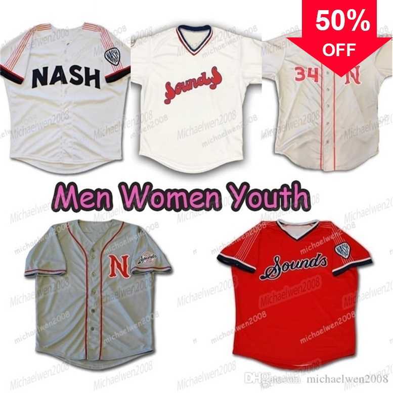 

Xflsp GlaMitNess Mens Nashville Sounds Navy Blue White Grey Red Custom Double Stitched Shirts Baseball Jerseys Men Women Youth, Mens white1