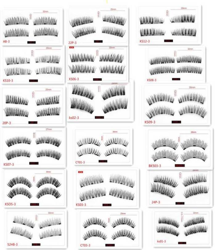 

Magnetic Eyelashes Extension Eye Beauty Makeup Accessories Soft Hair false eyelashes Handmade Dropship Epack6738741